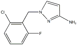 1-(2-chloro-6-fluorobenzyl)-1H-pyrazol-3-amine Structure