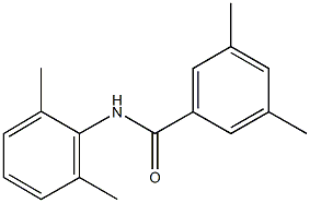 N-(2,6-dimethylphenyl)-3,5-dimethylbenzamide,,结构式
