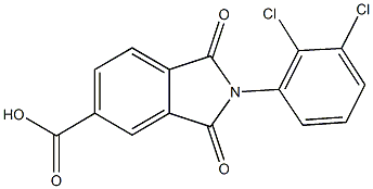 2-(2,3-dichlorophenyl)-1,3-dioxo-5-isoindolinecarboxylic acid