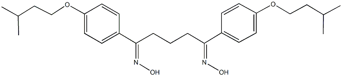 1,5-bis[4-(isopentyloxy)phenyl]-1,5-pentanedione dioxime