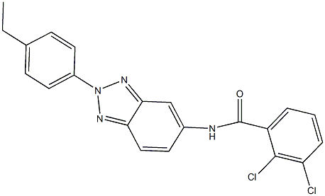 2,3-dichloro-N-[2-(4-ethylphenyl)-2H-1,2,3-benzotriazol-5-yl]benzamide