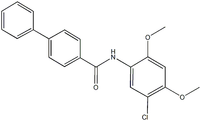 N-(5-chloro-2,4-dimethoxyphenyl)[1,1'-biphenyl]-4-carboxamide