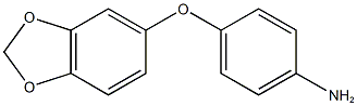 4-(1,3-benzodioxol-5-yloxy)phenylamine Structure