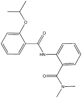 2-[(2-isopropoxybenzoyl)amino]-N,N-dimethylbenzamide