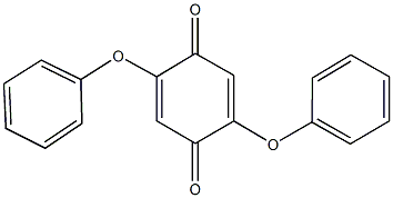 2,5-diphenoxybenzo-1,4-quinone Struktur