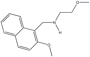 2-methoxy-N-[(2-methoxy-1-naphthyl)methyl]ethanamine