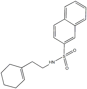 N-[2-(1-cyclohexen-1-yl)ethyl]-2-naphthalenesulfonamide