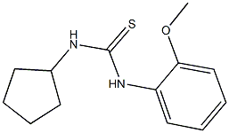 N-cyclopentyl-N'-(2-methoxyphenyl)thiourea