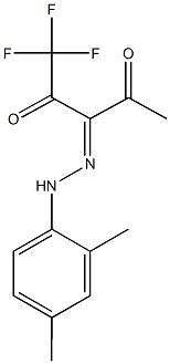 1,1,1-trifluoro-2,3,4-pentanetrione 3-[(2,4-dimethylphenyl)hydrazone]