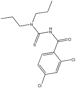N'-(2,4-dichlorobenzoyl)-N,N-dipropylthiourea|