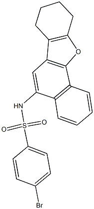 4-bromo-N-(7,8,9,10-tetrahydronaphtho[1,2-b][1]benzofuran-5-yl)benzenesulfonamide