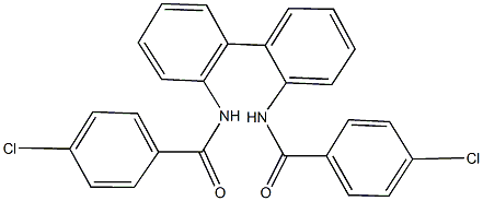  4-chloro-N-{2'-[(4-chlorobenzoyl)amino][1,1'-biphenyl]-2-yl}benzamide