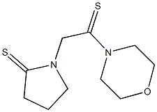 1-[2-(4-morpholinyl)-2-thioxoethyl]-2-pyrrolidinethione