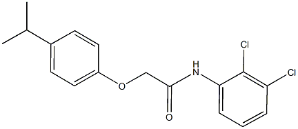 N-(2,3-dichlorophenyl)-2-(4-isopropylphenoxy)acetamide Structure