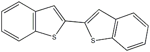 2,2'-bis(1-benzothiophene) 结构式