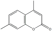 4,7-dimethyl-2H-chromen-2-one,,结构式