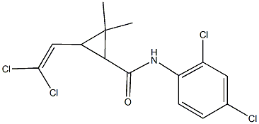  N-(2,4-dichlorophenyl)-3-(2,2-dichlorovinyl)-2,2-dimethylcyclopropanecarboxamide