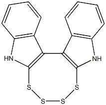 5,10-dihydroindolo[3',2':7,8][1,2,3,4]tetrathiocino[5,6-b]indole