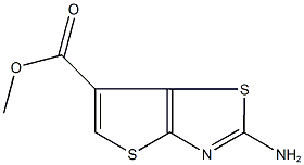 methyl 2-aminothieno[2,3-d][1,3]thiazole-6-carboxylate Struktur