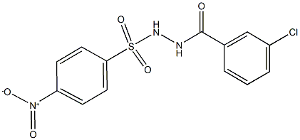 N'-(3-chlorobenzoyl)-4-nitrobenzenesulfonohydrazide