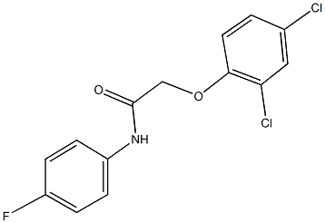 2-(2,4-dichlorophenoxy)-N-(4-fluorophenyl)acetamide