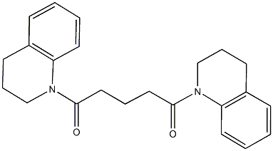 1-[5-(3,4-dihydro-1(2H)-quinolinyl)-5-oxopentanoyl]-1,2,3,4-tetrahydroquinoline