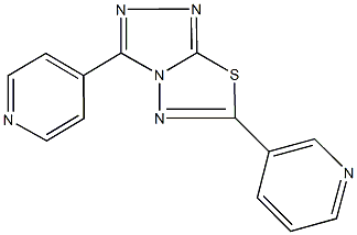 6-(3-pyridinyl)-3-(4-pyridinyl)[1,2,4]triazolo[3,4-b][1,3,4]thiadiazole