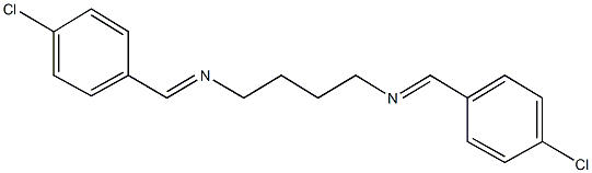 N-(4-chlorobenzylidene)-N-{4-[(4-chlorobenzylidene)amino]butyl}amine