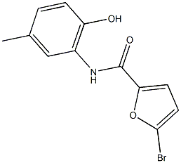 5-bromo-N-(2-hydroxy-5-methylphenyl)-2-furamide