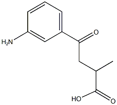 4-(3-aminophenyl)-2-methyl-4-oxobutanoic acid