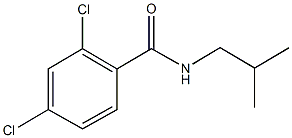 2,4-dichloro-N-isobutylbenzamide 化学構造式