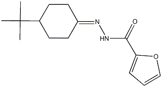 N'-(4-tert-butylcyclohexylidene)-2-furohydrazide Structure