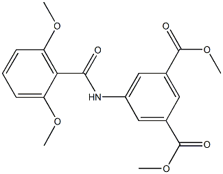  dimethyl 5-[(2,6-dimethoxybenzoyl)amino]isophthalate