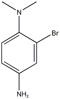 N-(4-amino-2-bromophenyl)-N,N-dimethylamine Struktur