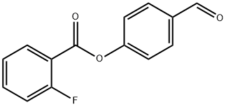 4-formylphenyl 2-fluorobenzoate Structure