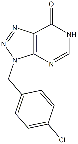 3-(4-chlorobenzyl)-3,6-dihydro-7H-[1,2,3]triazolo[4,5-d]pyrimidin-7-one