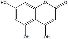 4,5,7-trihydroxy-2H-chromen-2-one