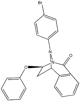 12-(4-bromophenyl)-10-phenoxy-9,12-diazatricyclo[7.2.1.0~2,7~]dodeca-2,4,6-trien-8-one Structure