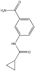  3-[(cyclopropylcarbonyl)amino]benzamide