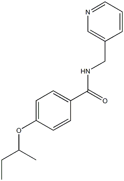 4-(sec-butoxy)-N-(3-pyridinylmethyl)benzamide