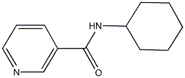 N-cyclohexylnicotinamide Structure