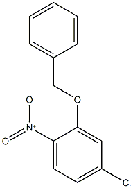 2-(Benzyloxy)-4-chloro-1-nitrobenzene Structure