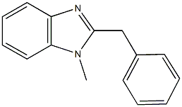 2-benzyl-1-methyl-1H-benzimidazole Structure