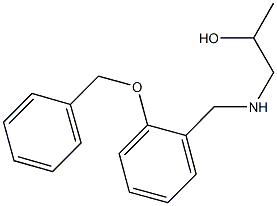 1-{[2-(benzyloxy)benzyl]amino}-2-propanol