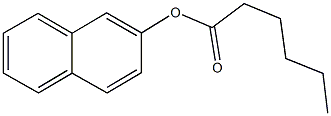 2-naphthyl hexanoate 化学構造式