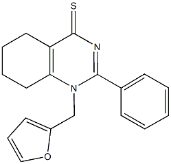 1-(2-furylmethyl)-2-phenyl-5,6,7,8-tetrahydro-4(1H)-quinazolinethione|