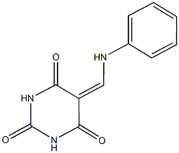 5-(anilinomethylene)-2,4,6(1H,3H,5H)-pyrimidinetrione Structure