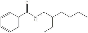 N-(2-ethylhexyl)benzamide Structure