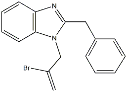 1-(2-bromoprop-2-enyl)-2-(phenylmethyl)-1H-benzimidazole