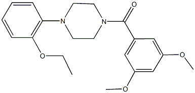 1-(3,5-dimethoxybenzoyl)-4-(2-ethoxyphenyl)piperazine